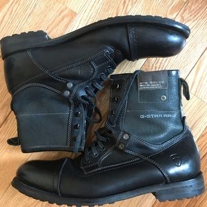 G-Star RAW leather boots